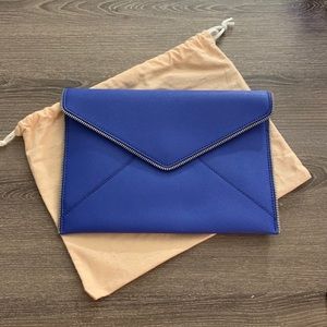 Rebecca Minkoff • NEW • Blue • Clutch w/Zipper Detail